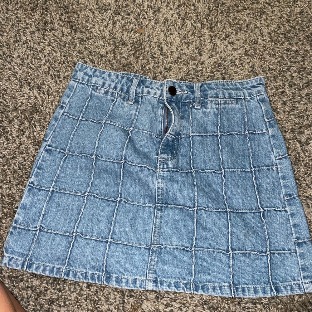 Jean skirt